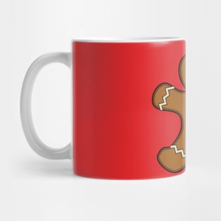 Sad Gingerbread Man Mug